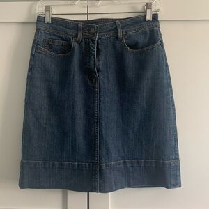 Boden Denim Pencil Skirt, Size 4 (UK 8)